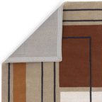 Reef Rug 200x290cm RF20 Outline Terracotta Rug