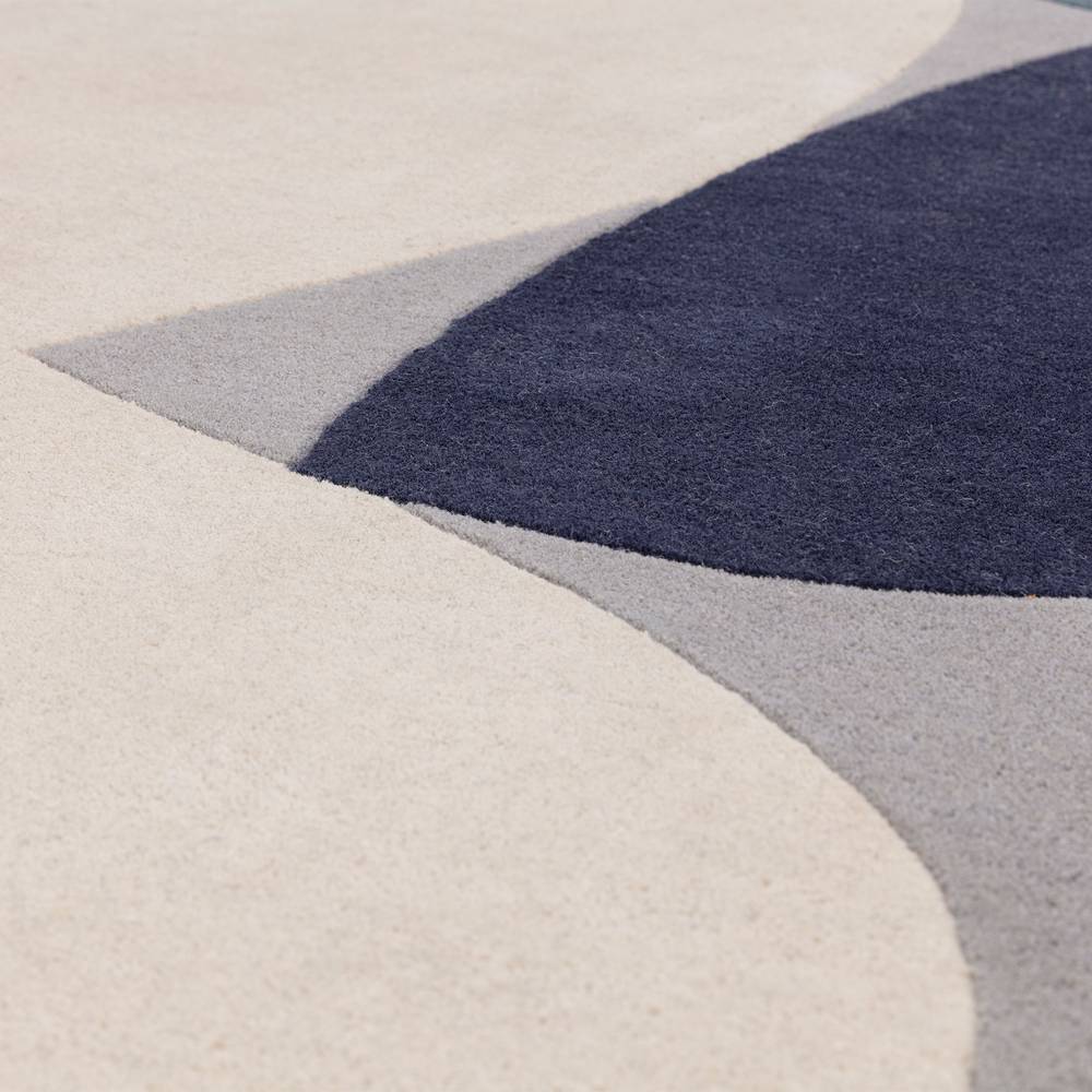 Reef Rug 200x290cm RF25 Mid Century Teal Rug