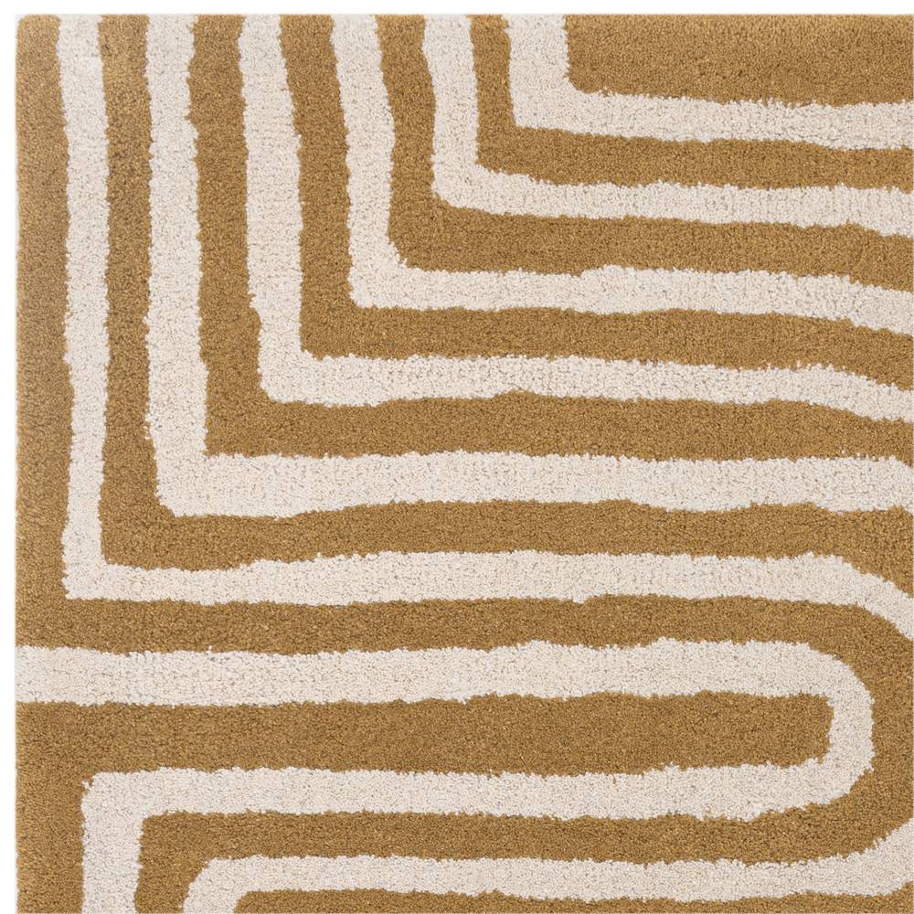 Reef Rug 120x170cm RF28 Curve Ochre Rug