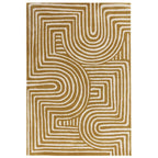 Reef Rug 160x230cm RF28 Curve Ochre Rug