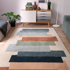 Reef Rug 120x170cm RF32 Stacks Green Rug