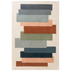 Reef Rug 120x170cm RF32 Stacks Green Rug