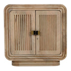 Sibley Carved Mango Wood Mini Sideboard