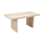 Sibley Carved Mango Wood Dining Table
