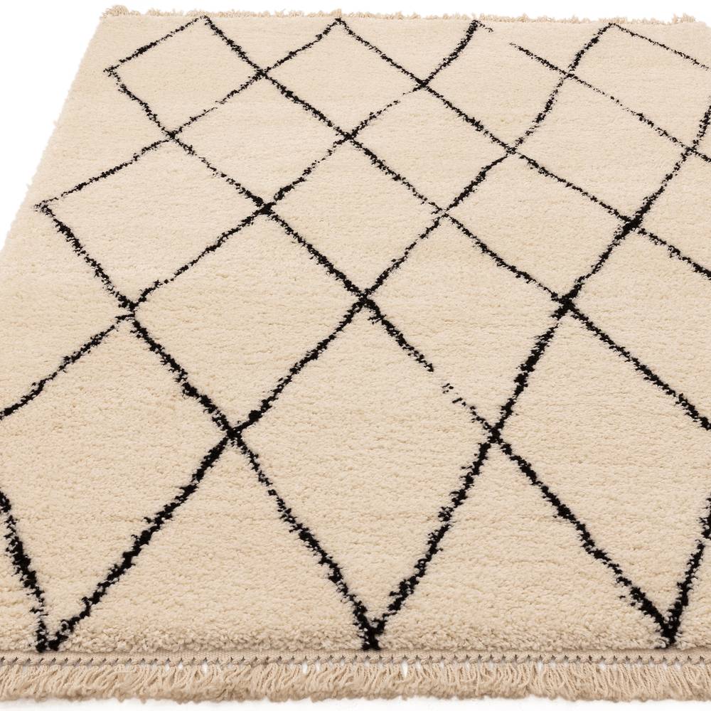Rocco Rug 120x170cm RC08 CREAM DIAMOND Rug