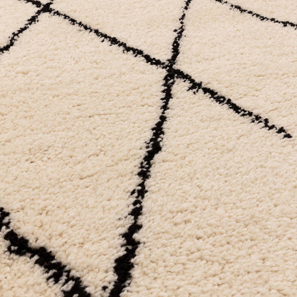 Rocco Rug 120x170cm RC08 CREAM DIAMOND Rug