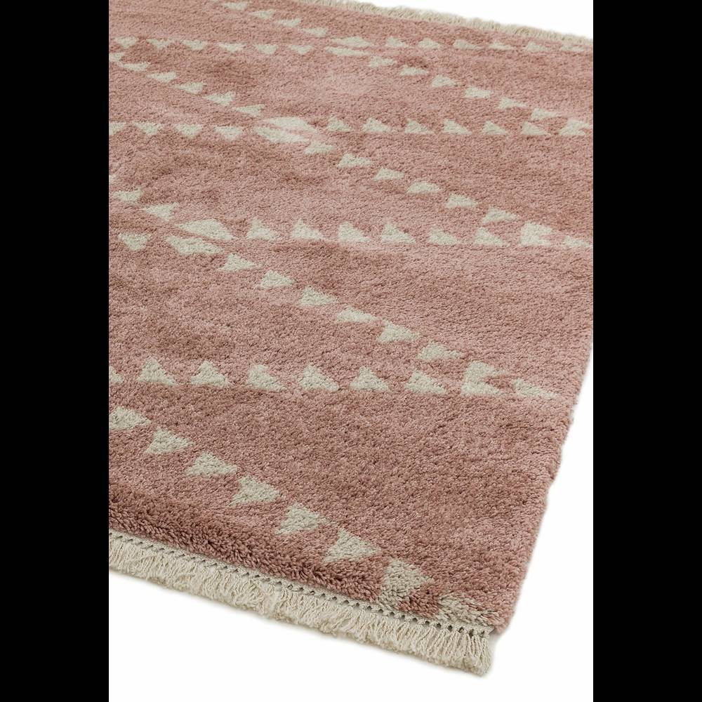 Rocco Rug 160x230cm RC01 PINK Rug