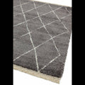 Rocco Rug 200x290cm RC07 GREY DIAMOND Rug