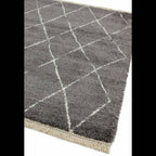Rocco Rug 200x290cm RC07 GREY DIAMOND Rug