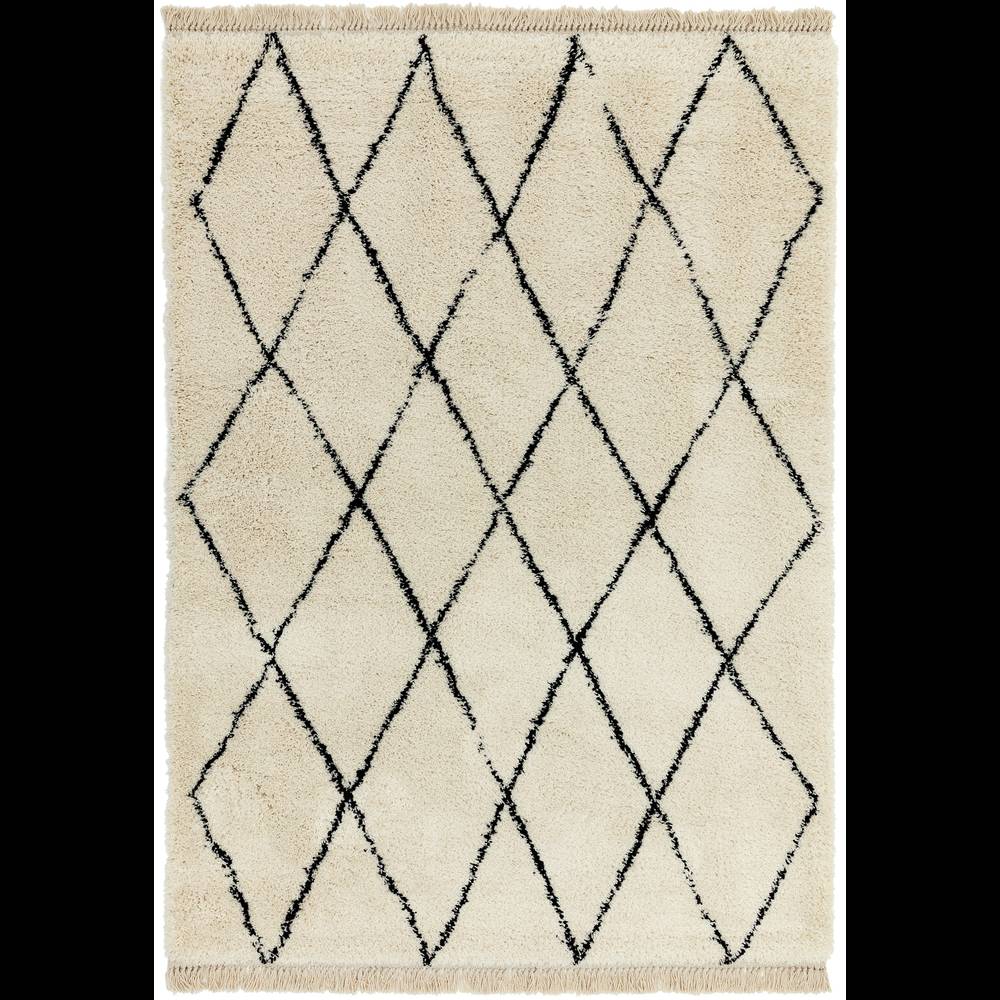 Rocco Rug 160x230cm RC08 CREAM DIAMOND Rug