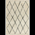 Rocco Rug 160x230cm RC08 CREAM DIAMOND Rug