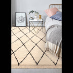 Rocco Rug 120x170cm RC08 CREAM DIAMOND Rug