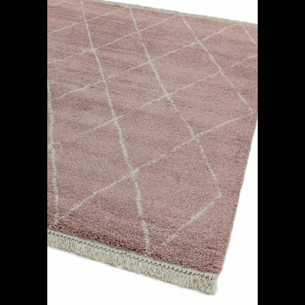 Rocco Rug 200x290cm RC09 PINK DIAMOND Rug