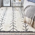 Rocco Rug 200x290cm RC10 CREAM ARROW Rug