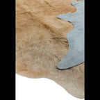 Rodeo Cowhide 05 Solid Beige Rug