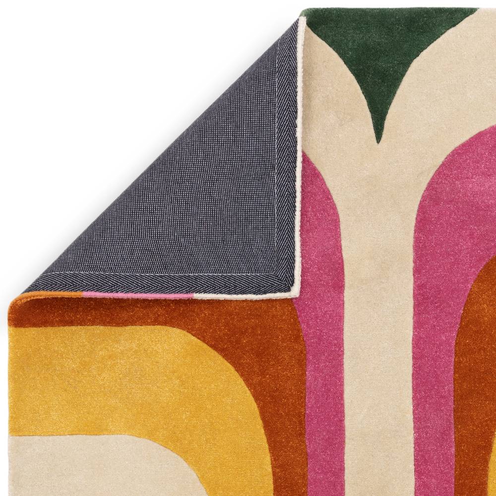 Romy 120x170cm 01 Retro Pink Rug