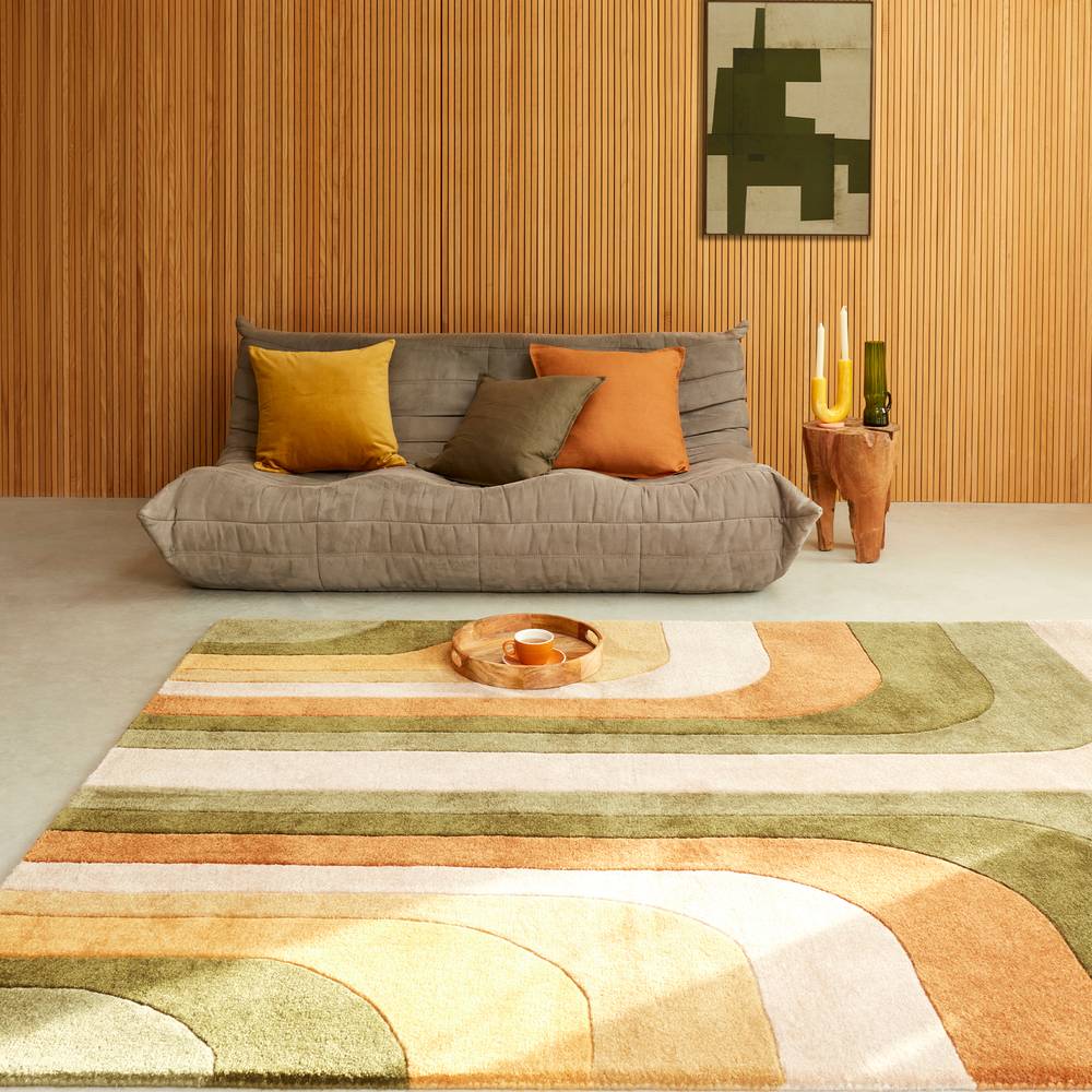 Romy 120x170cm 02 Retro Green Rug