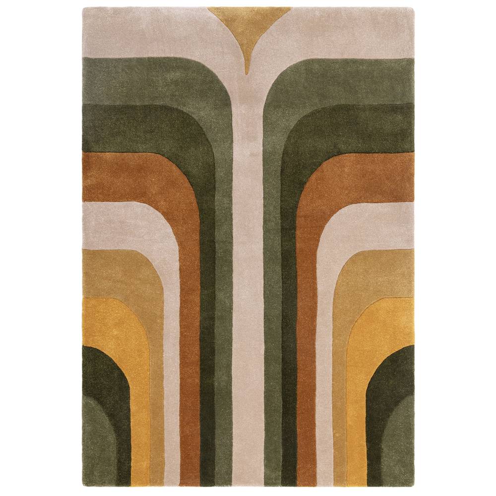 Romy 120x170cm 02 Retro Green Rug