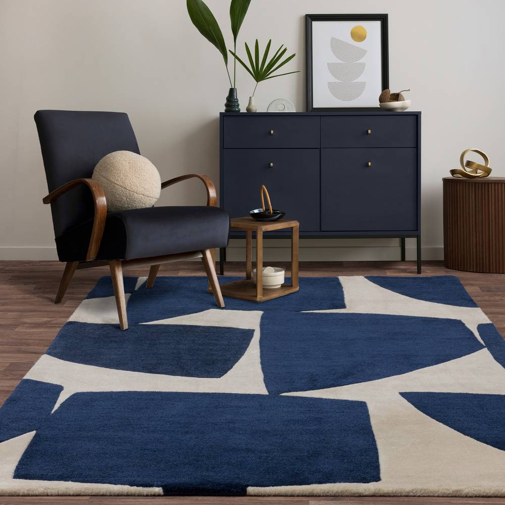 Romy 120x170cm 03 Kite Blue Rug