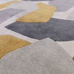 Romy 160x230cm 10 Element Ochre Rug