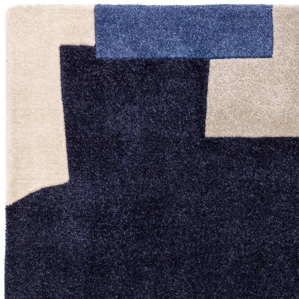 Romy 160x230cm 11 Element Blue Rug