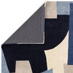Romy 200x290cm 11 Element Blue Rug