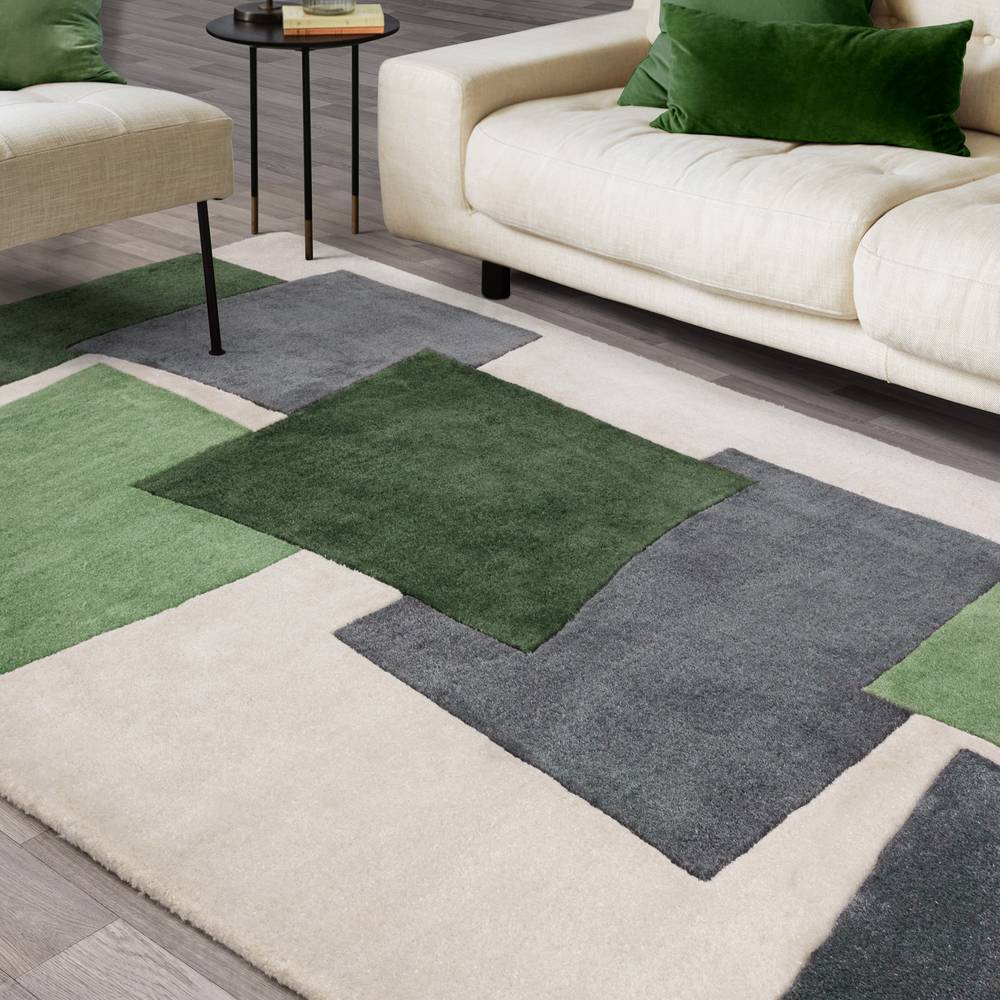 Romy 120x170cm 12 Papercut Green Rug