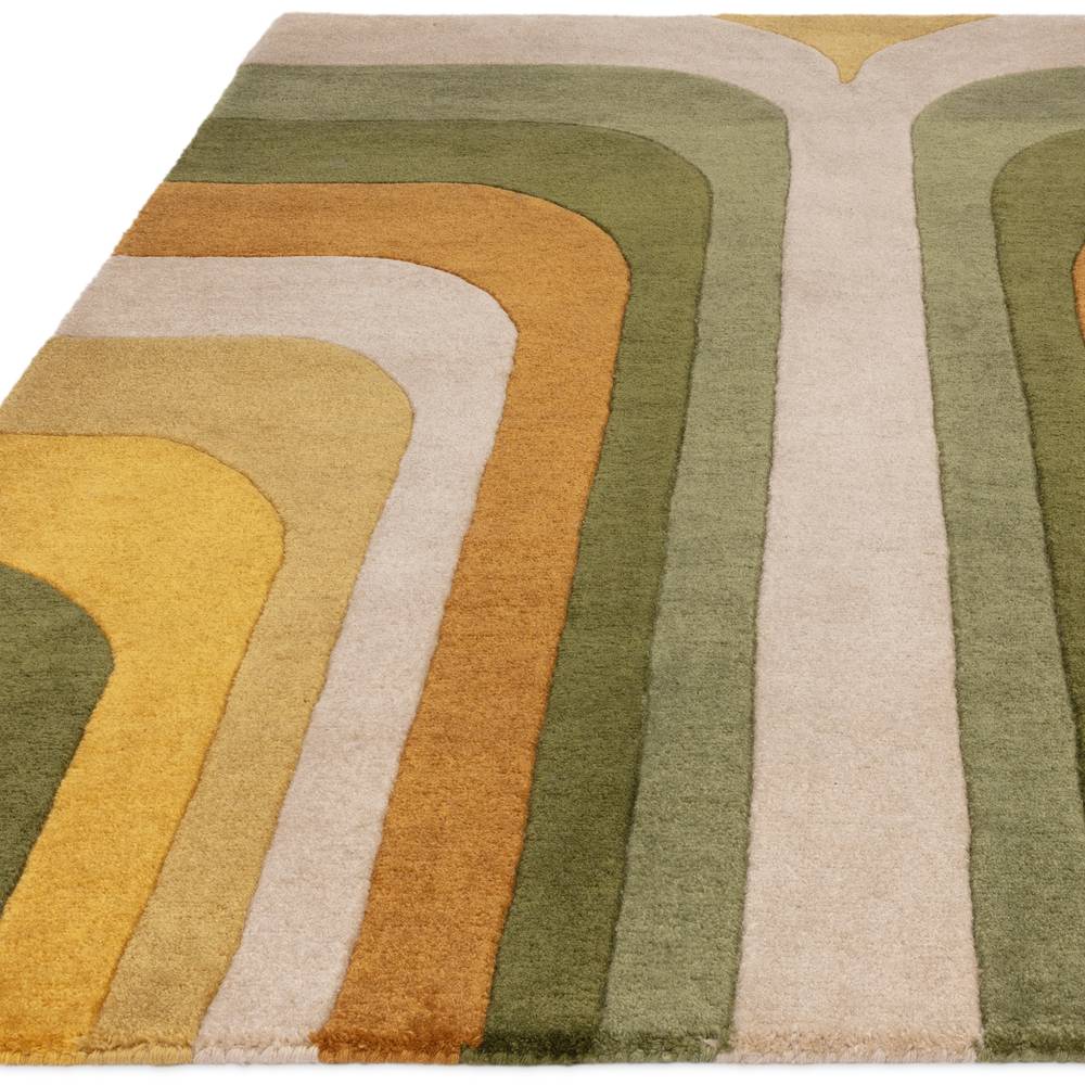 Romy 160x230cm 02 Retro Green Rug