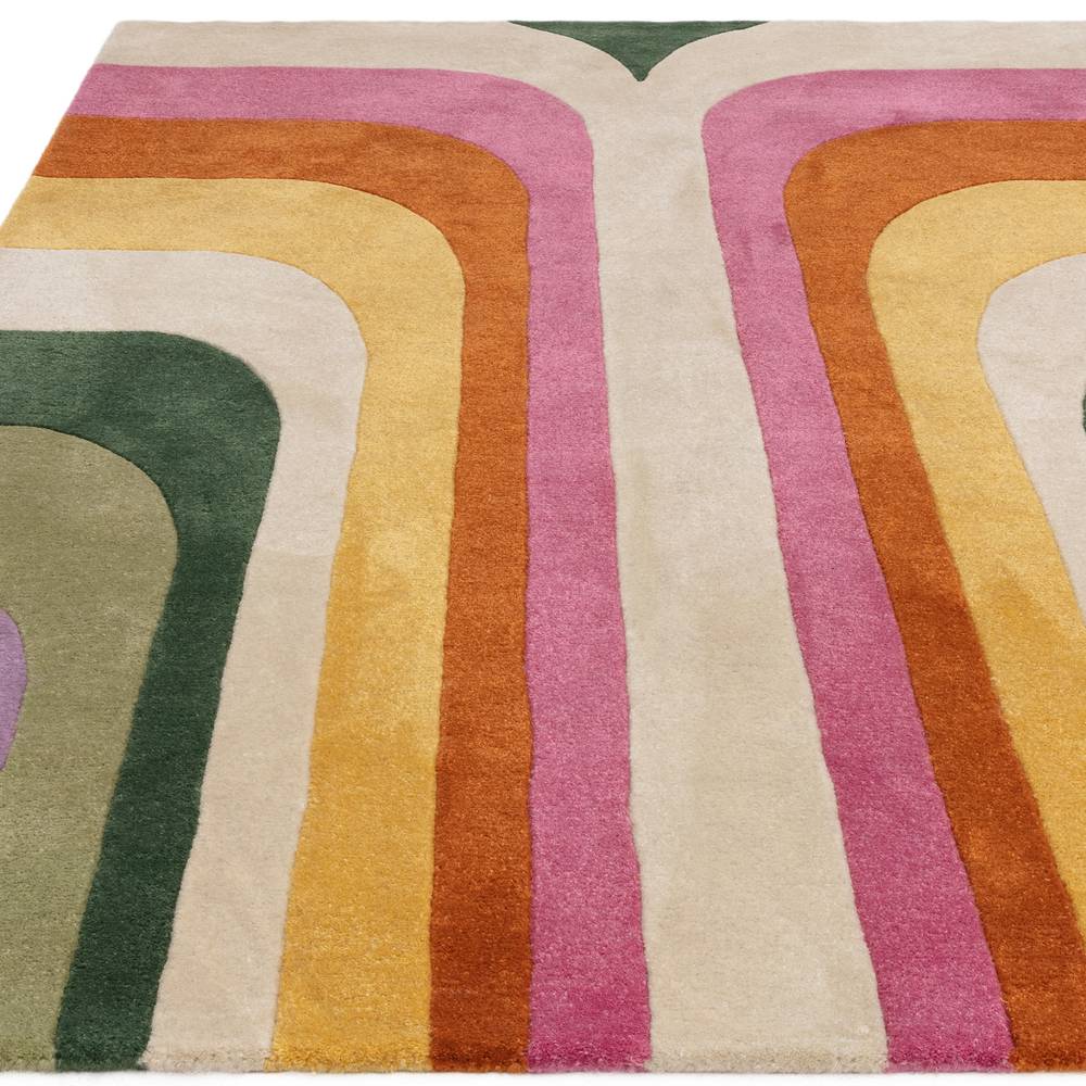 Romy 160x230cm 01 Retro Pink Rug