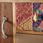 Patchwork Large Sideboard 4 drawer 3 door 1 open