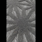 Salta 200x290cm SA01 Anthracite Star Rug