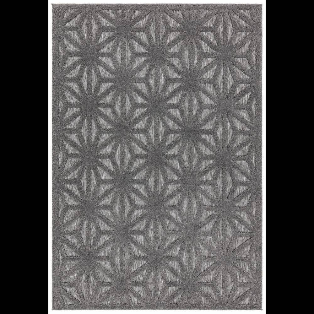 Salta 160x230cm SA01 Anthracite Star Rug