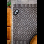 Salta 160x230cm SA02 Charcoal Diamond Rug