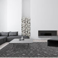 Salta 120x170cm SA02 Charcoal Diamond Rug