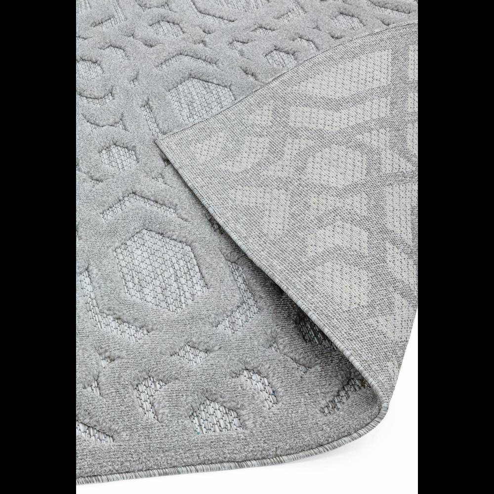 Salta 160x230cm SA03 Silver Geometric Rug