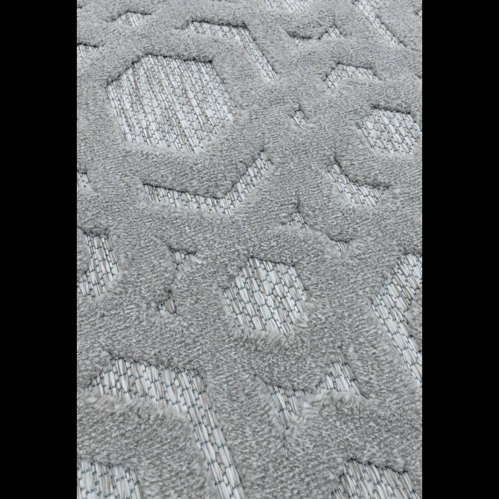 Salta 066x240cm SA03 Silver Geometric Rug