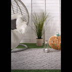 Salta 066x240cm SA03 Silver Geometric Rug