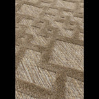 Salta 200x290cm SA04 Brown Links Rug