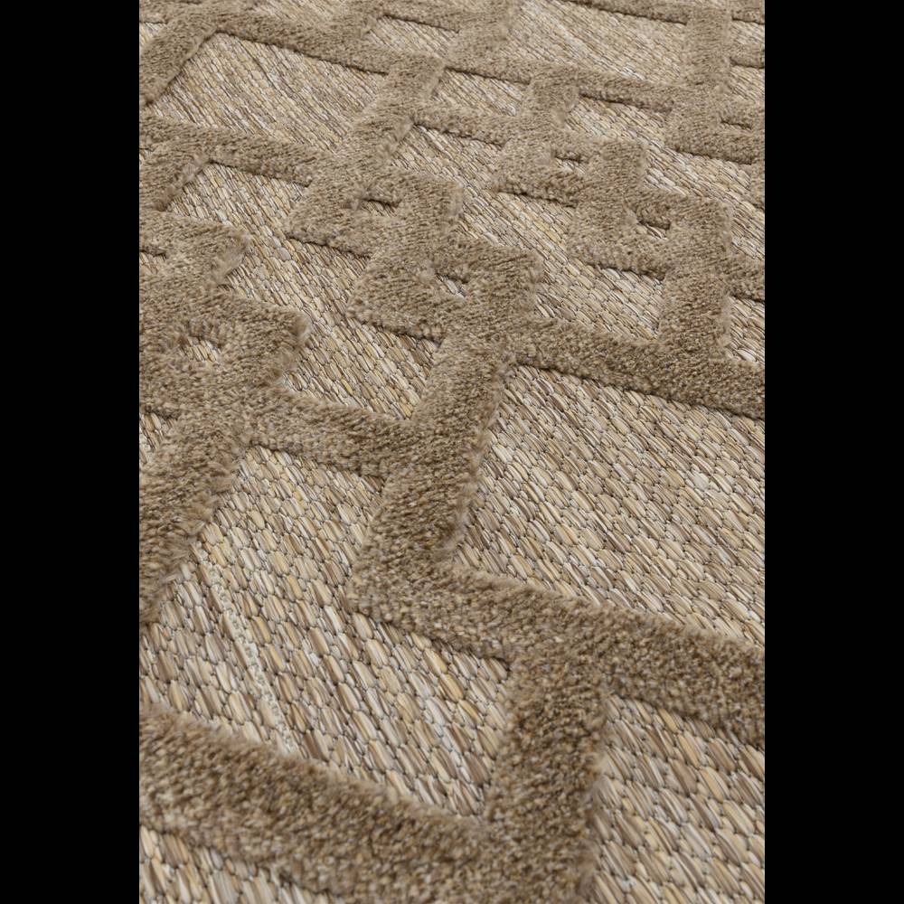 Salta 200x290cm SA04 Brown Links Rug