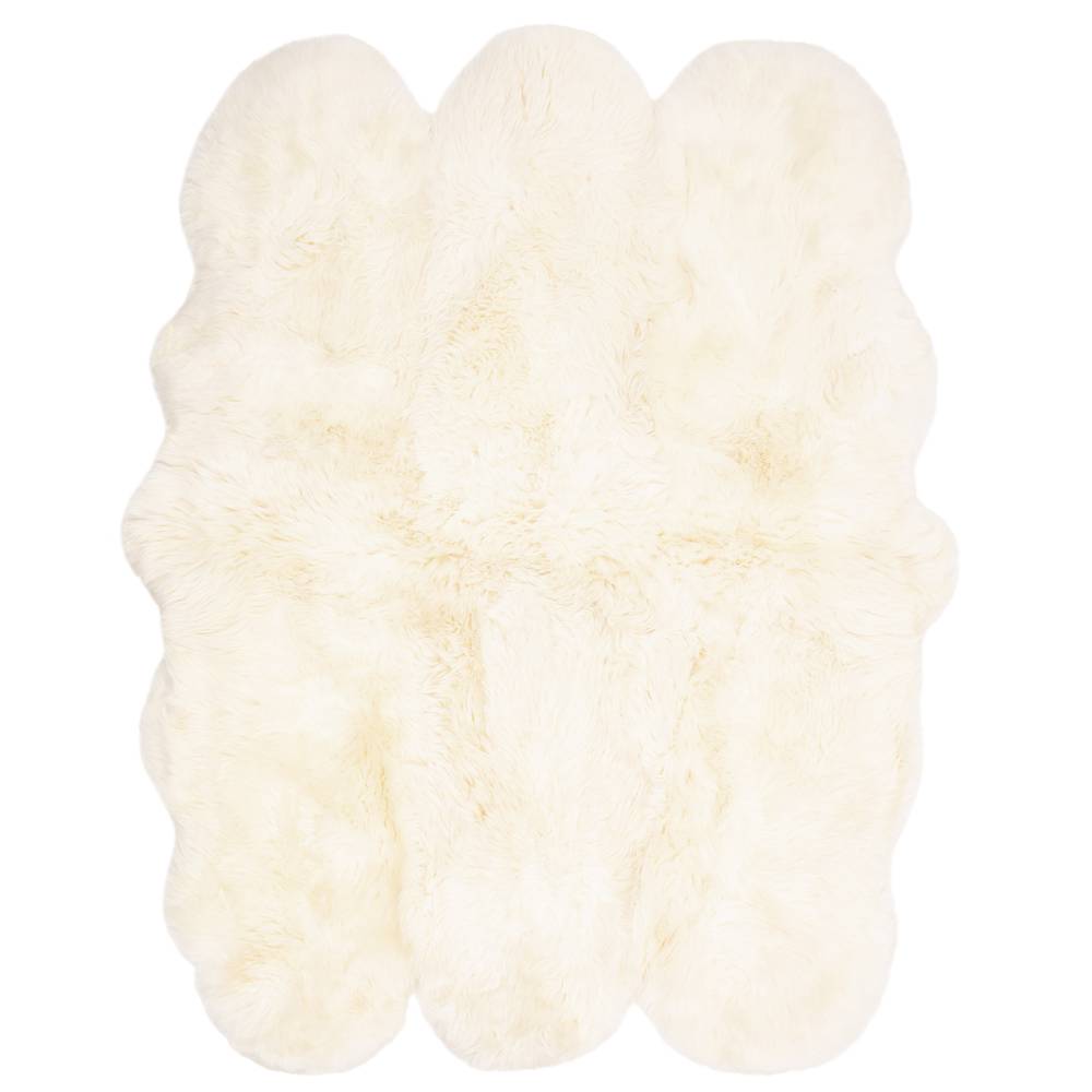 Sheepskin Single White Rug