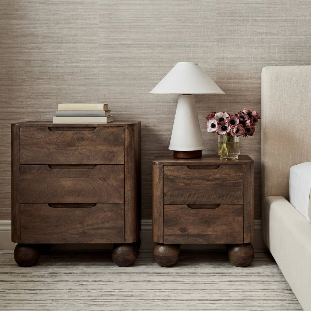 Shibui Light Brown Bedside Cabinet