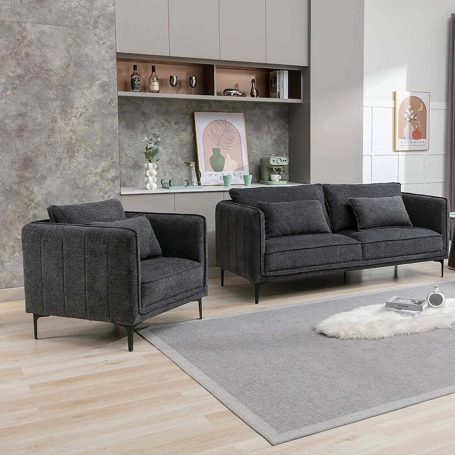 Landon Chair Dark Grey