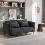 Landon 2 Seater Sofa Dark Grey