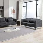 Landon 2 Seater Sofa Dark Grey