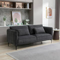 Landon 3 Seater Sofa Dark Grey