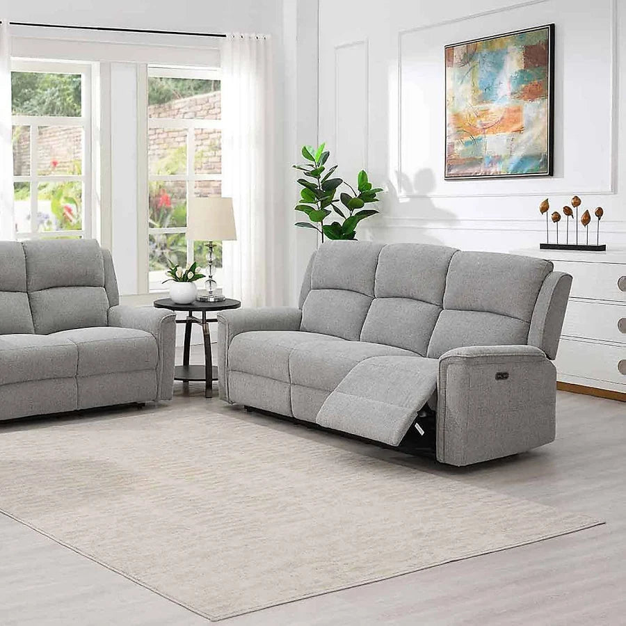 Dartmoor 3 Seater Sofa Power Light Grey