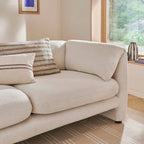 Model 47 - 3 Seater Sofa Boucle Cream