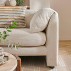 Model 47 - 3 Seater Sofa Boucle Cream