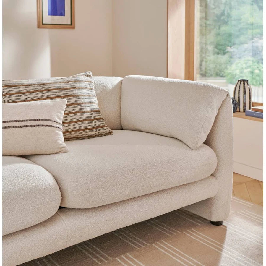 Model 47 - 2 Seater Sofa Boucle Cream
