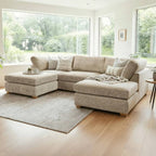 Model 49 - U shaped Sofa Enzo Stone